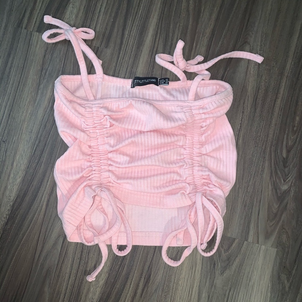 Pink Crop top